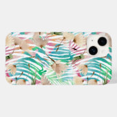 水彩タンポポ模様 Case-Mate iPhoneケース (裏面 (横))