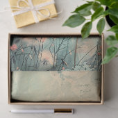 水彩タンポポ毛羽のデコページ 薄葉紙 (ギフト)