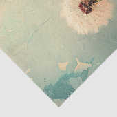 水彩タンポポ毛羽のデコページ 薄葉紙 (詳細)