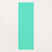 水彩ターコイズ鮮やかエネルギアート ヨガマット (裏面)