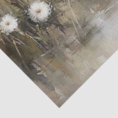 水彩ダクリングダンデリオンフラワーズデコップページ 薄葉紙 (詳細)