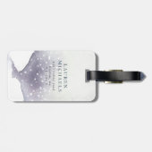 水彩ダスクパープルモノグラムラゲージタグ ラゲッジタグ (裏面横)