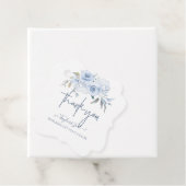 水彩ダスティブルーバラサンキュースクリプト フェイバータグ (インサイチュ)