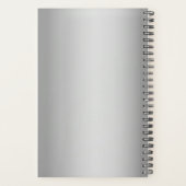 水彩ダスティーブルーの結婚式 プランナー手帳 (裏面)