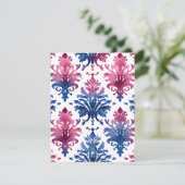 水彩ダマスク シーズンカード (スタンド正面)