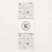 水彩ダリアヨガマット ヨガマット (正面)