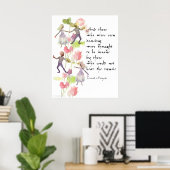 水彩ダンサーのポスター ポスター (ホームオフィス)