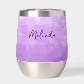 水彩チェロと花のパーソナライズ (背面)