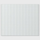 水彩チノイスリーブルーフローラジンジャージャー ラッピングペーパー (フラット)