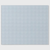 水彩チノイスリーブルーフローラジンジャージャー ラッピングペーパー (フラット)