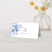 水彩チノワジェリー折畳みテーブル座席表 プレイスカード (正面)