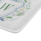 水彩チノワセリージンジャージャーブモノグラムクレスト カッティングボード (角)