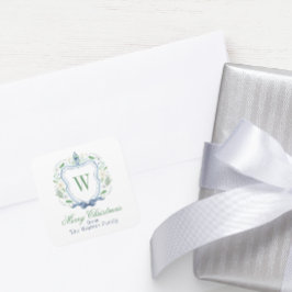 水彩チノワセリージンジャージャーブモノグラムクレスト スクエアシール