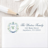 水彩チノワセリージンジャージャーブモノグラムクレスト ラベル (インサイチュ)