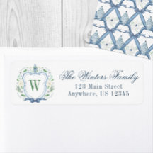 水彩チノワセリージンジャージャーブモノグラムクレスト