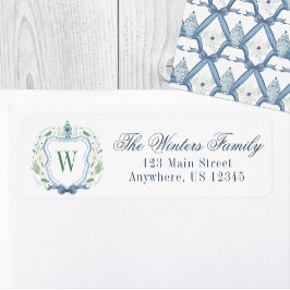 水彩チノワセリージンジャージャーブモノグラムクレスト ラベル