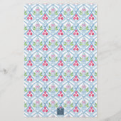 水彩チノワセリージンジャージャーブモノグラムクレスト 便箋 (裏面)