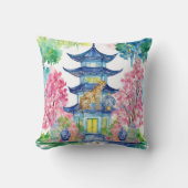 水彩チノワセリーパゴダチーズ生姜ジャー クッション (正面)