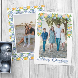 水彩チノワセリーマンダリンガーランド写真 シーズンカード