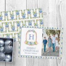 水彩チノワセリーマンダリンモノグラムクレスト