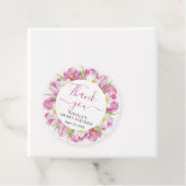 水彩チューリップとダフォジルSweet sixteen フェイバータグ (インサイチュ)