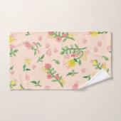 水彩チューリップバスタオル ハンドタオル (ハンドタオル)