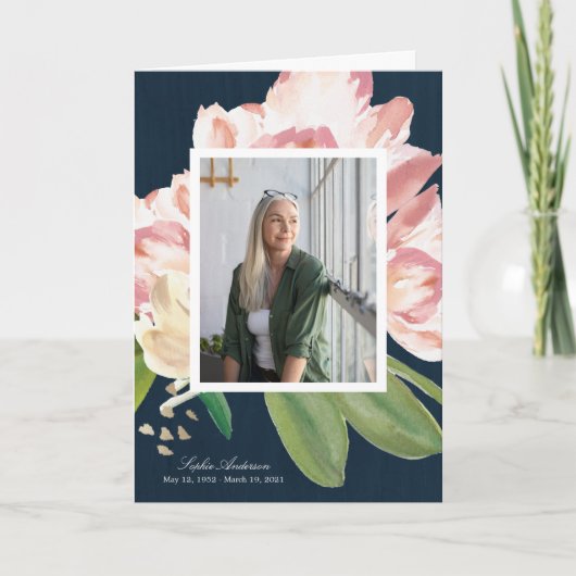 水彩チューリップ写真記念事業 プログラム (正面)