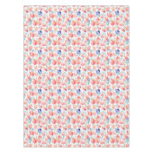 水彩チューリップ模様テーブルクロス テーブルクロス (正面)