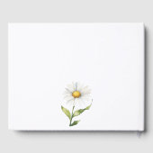 水彩チューリップ結婚ズ ゲストブック (裏面)