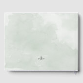 水彩チューリップ結婚ズ ゲストブック (裏面)