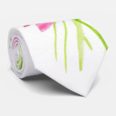 水彩チューリップ ネクタイ (ロール)