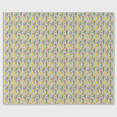 水彩チューリップ ラッピングペーパー (フラット)