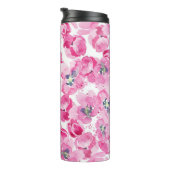 水彩チューリップ:手書きカードデザイン タンブラー (回転右)