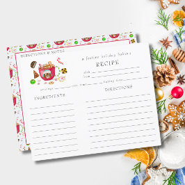 水彩チョコレートジンジャーブレッドクッキーのレシピ