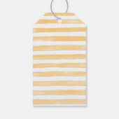 水彩チョコレートファッジポップシクルギフトラベル ギフトタグ (裏面)