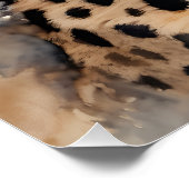 水彩チーズno 8 ポスター (コーナー)