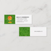 水彩ツリー | Grass スキニー名刺 (正面/裏面)