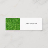 水彩ツリー | Grass スキニー名刺 (裏面)