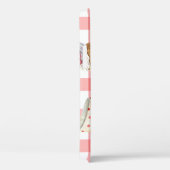 水彩ティーポット：カップケーキ継ぎ目のないパターン Case-Mate iPhoneケース (裏面 / 右)