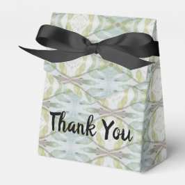 水彩ティール(緑がかった色)緑 フェイバーボックス