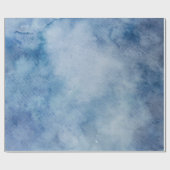 水彩テクスチャの背絵を描景 ラッピングペーパー (フラット)