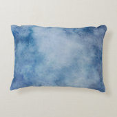 水彩テクスチャ背景絵を描 アクセントクッション (裏面)