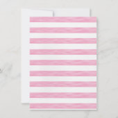 水彩テディベアピクニック誕生日招待状 招待状 (裏面)