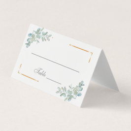 水彩テーブル番号と名前の座席表