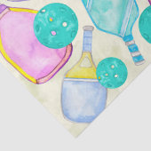 水彩テーマピックルボールスポーツバースデーパーティー 薄葉紙 (詳細)