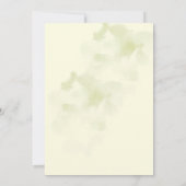 水彩テーマピックルボールライトバースデーパーティー 招待状 (裏面)