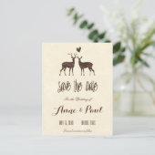 水彩デアーズ日付を保存 案内ポストカード (スタンド正面)