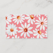 水彩デイジーおむつくじ引換券 エンクロージャーカード (裏面)