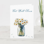 水彩デイジーが歌とカードを上手に手に カード (正面)