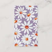 水彩デイジーと蝶おむつラッフル エンクロージャーカード (裏面)